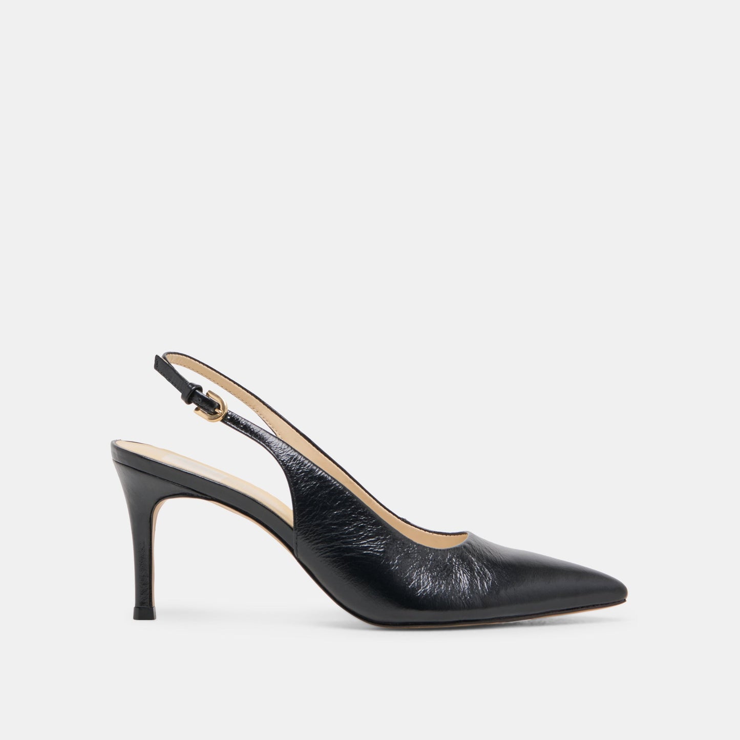 ELASI HEELS BLACK LEATHER Dolce Vita