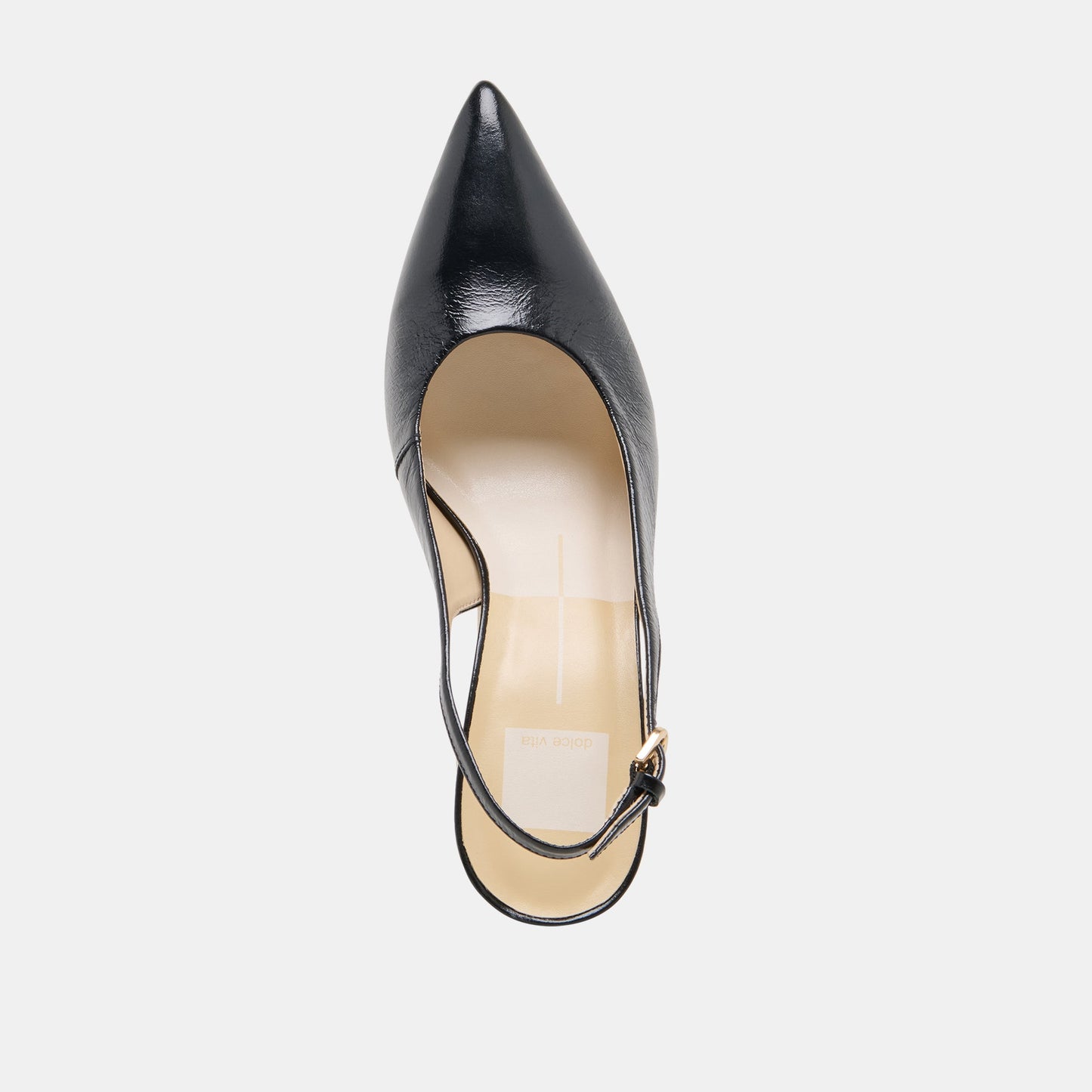 ELASI HEELS BLACK LEATHER Dolce Vita