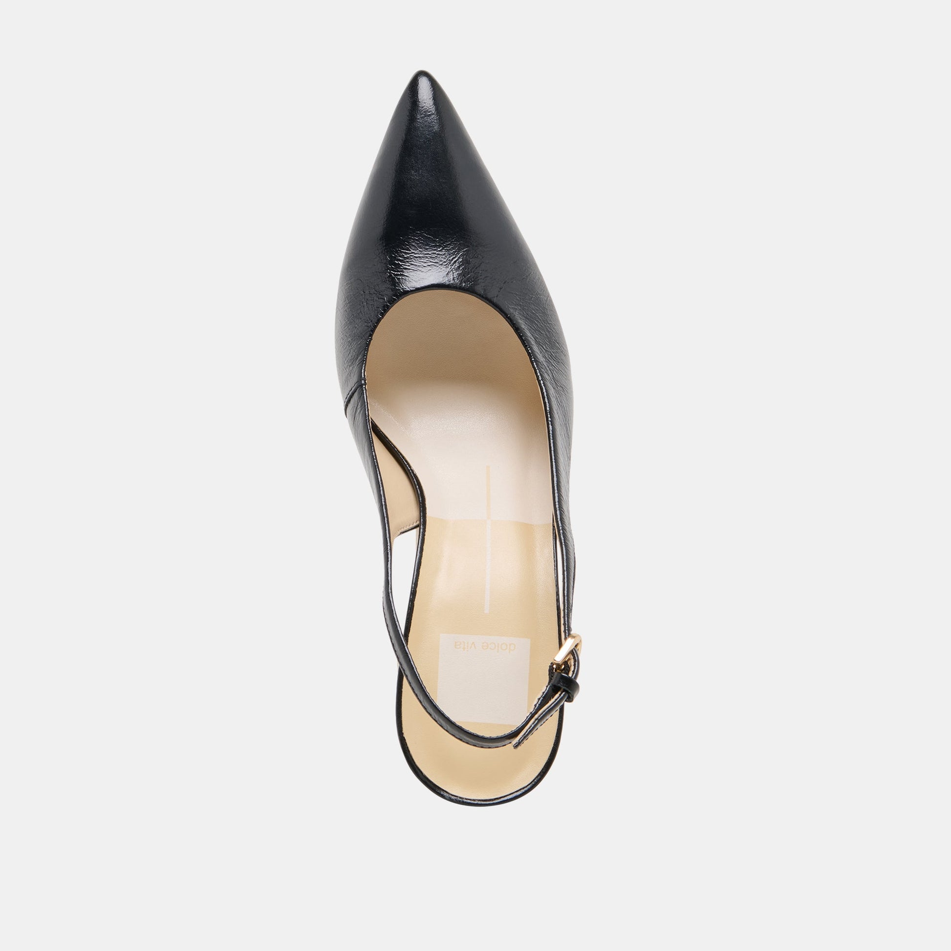 ELASI HEELS BLACK LEATHER Dolce Vita