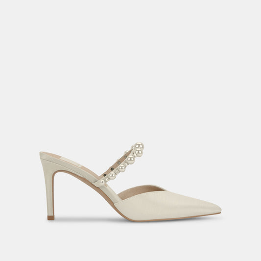 KANIKA Pearl Heels Vanilla Silk Dolce Vita
