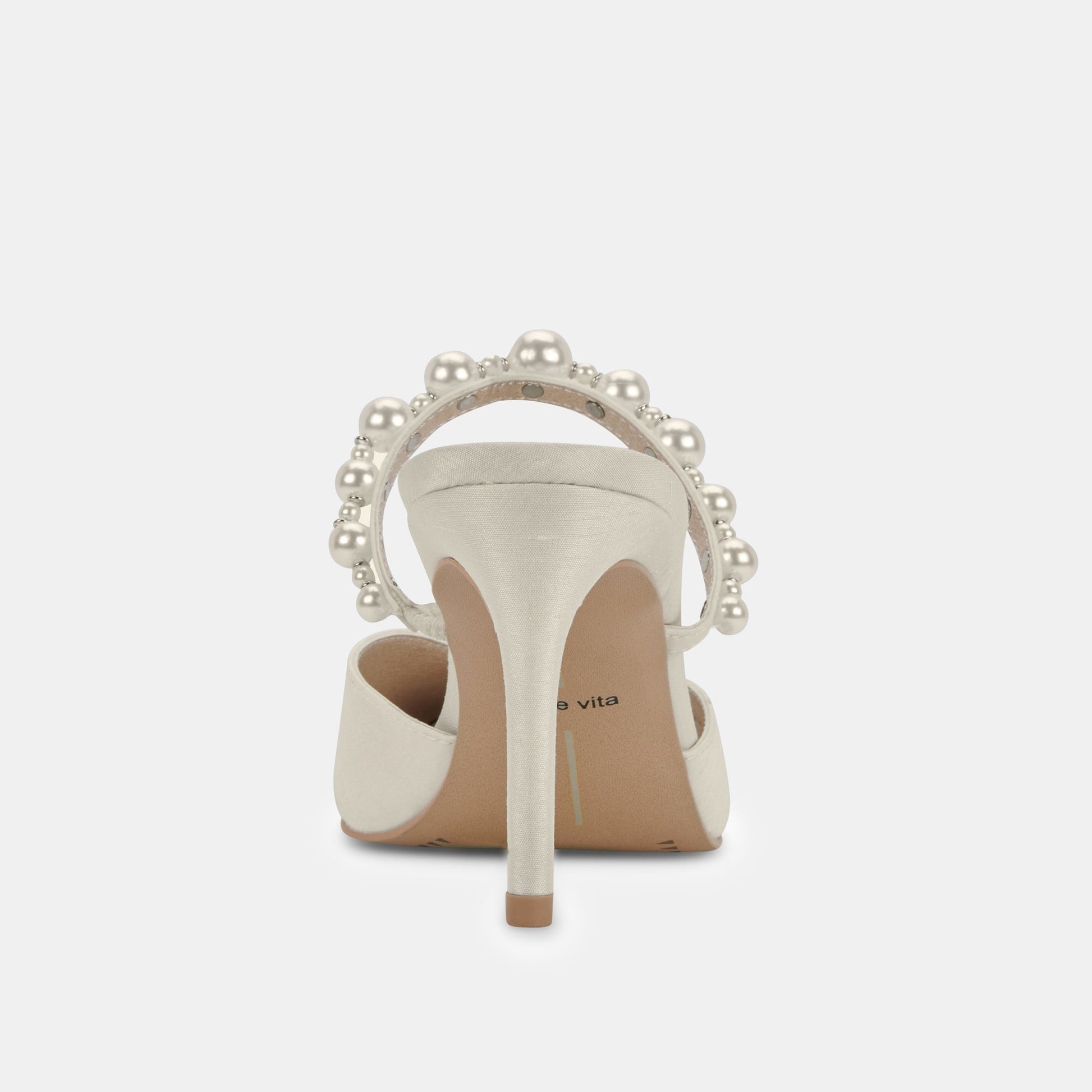 KANIKA Pearl Heels Vanilla Silk Dolce Vita