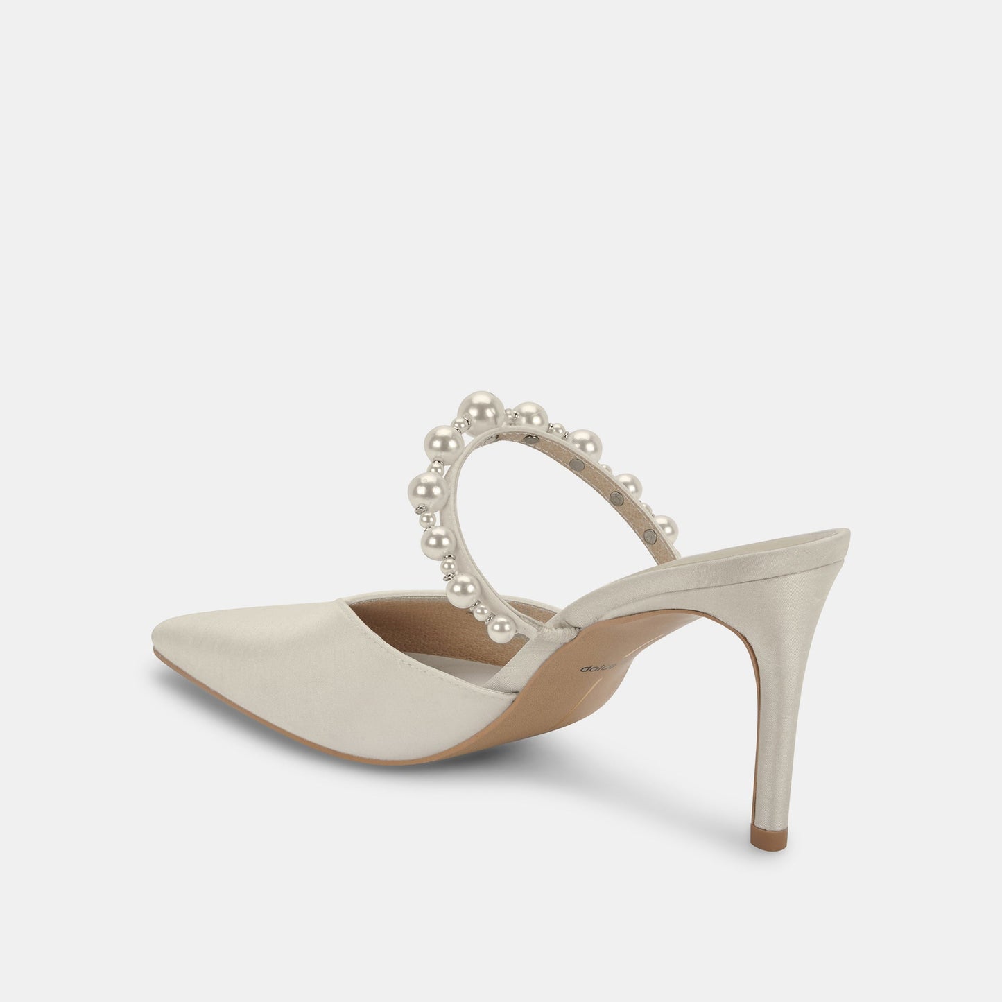 KANIKA Pearl Heels Vanilla Silk Dolce Vita