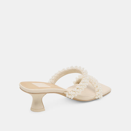 BONI PEARL HEELS VANILLA STELLA Dolce Vita