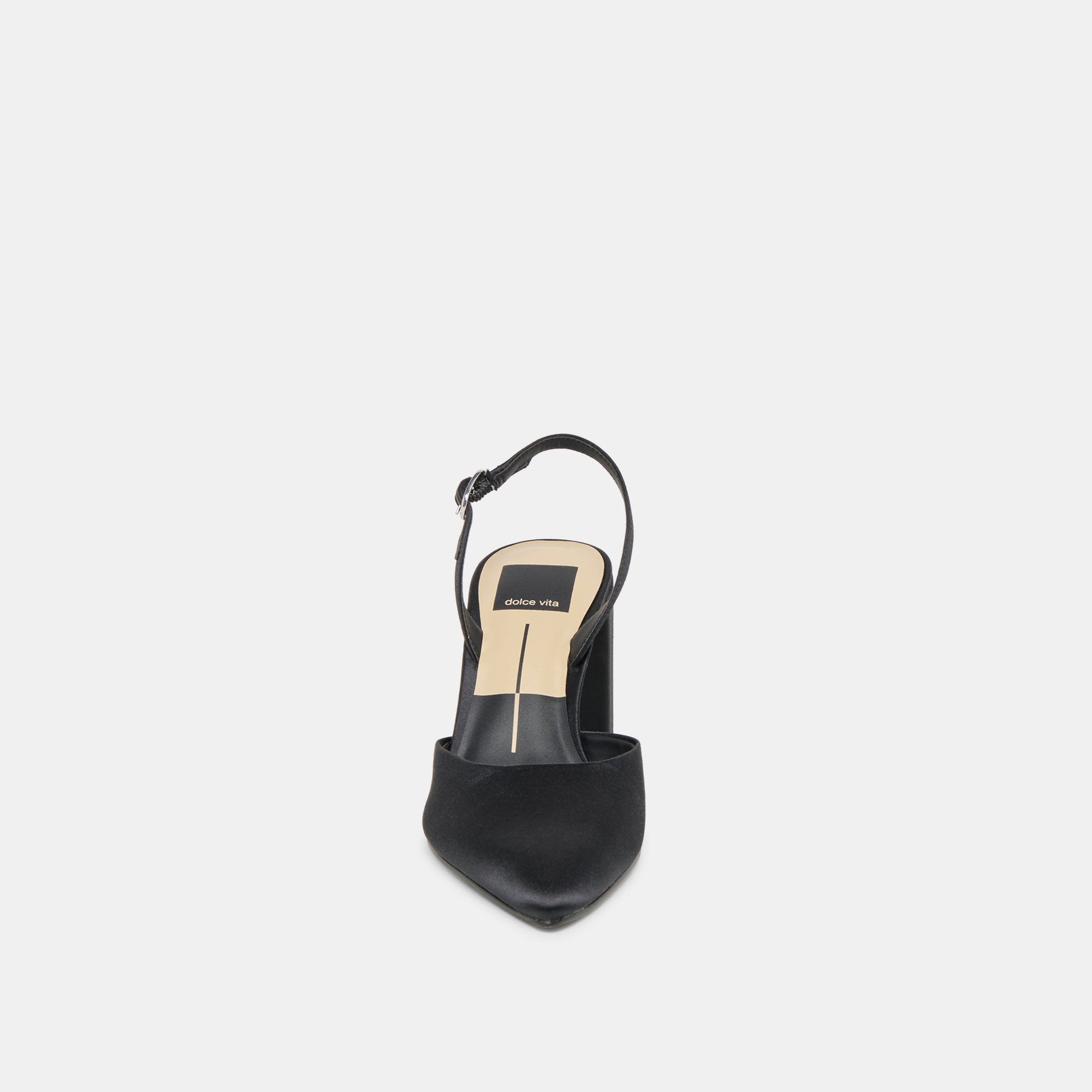Carel Onyx Satin High Heels Dolce Vita
