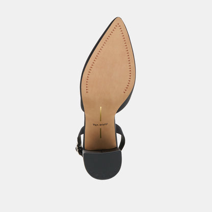 Carel Onyx Satin High Heels Dolce Vita