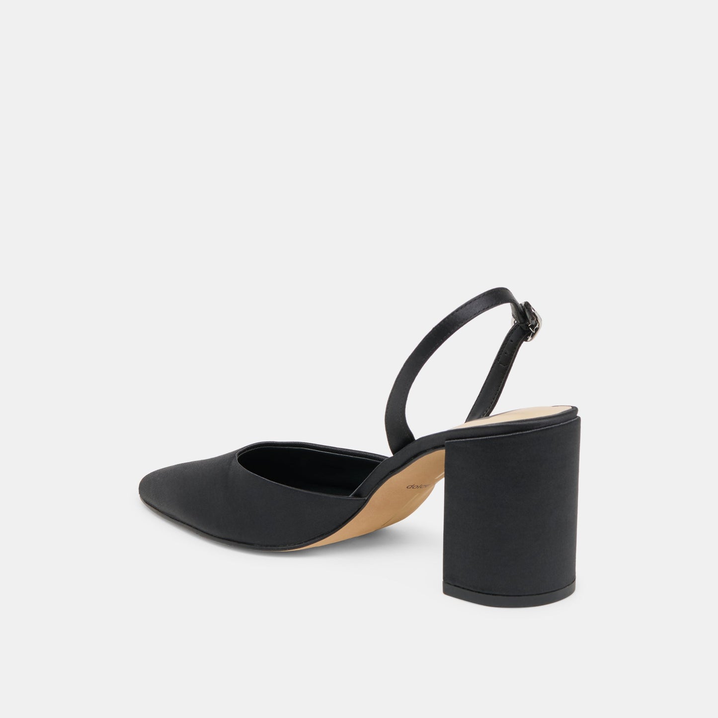 Carel Onyx Satin High Heels Dolce Vita