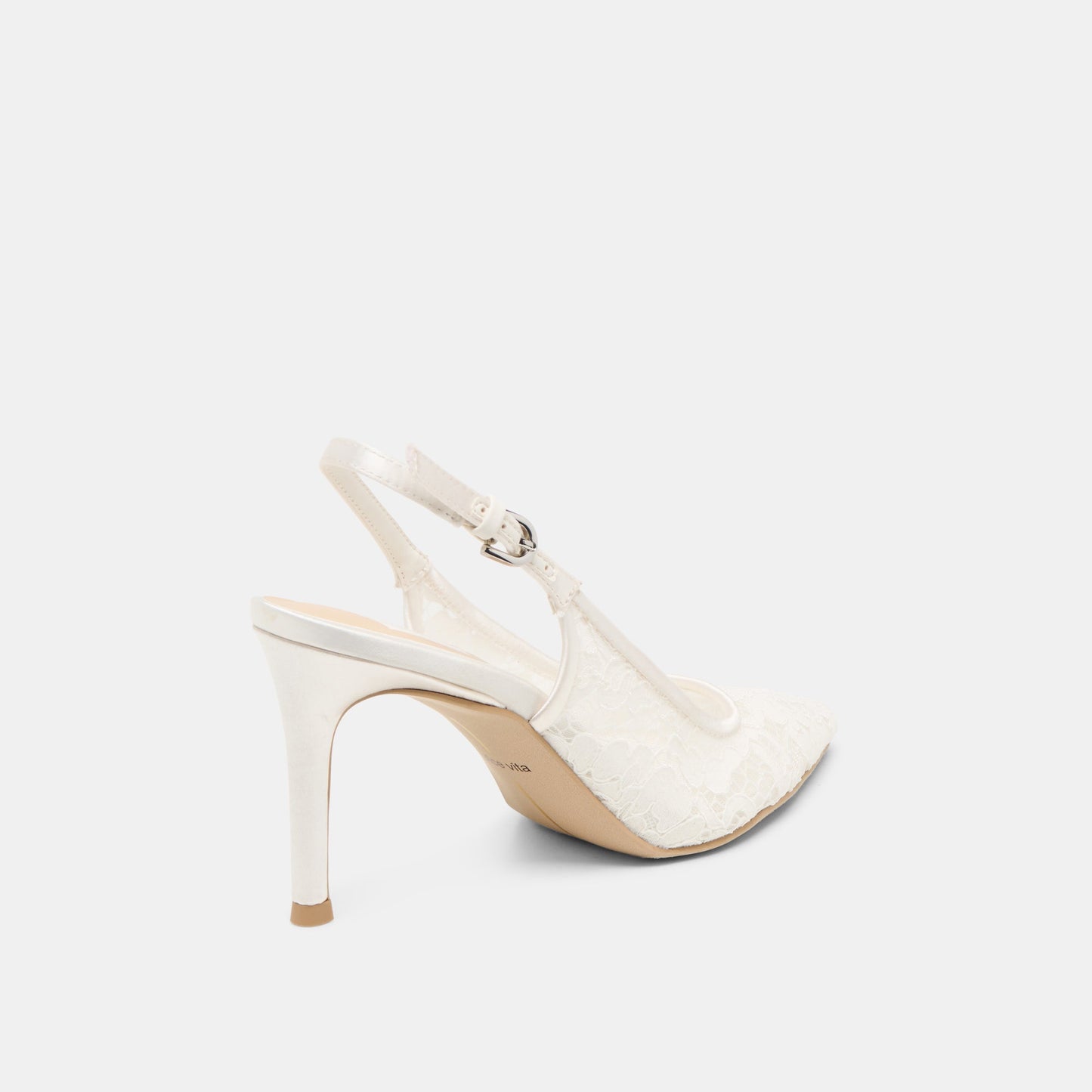 Yami True White Lace Heels Dolce Vita