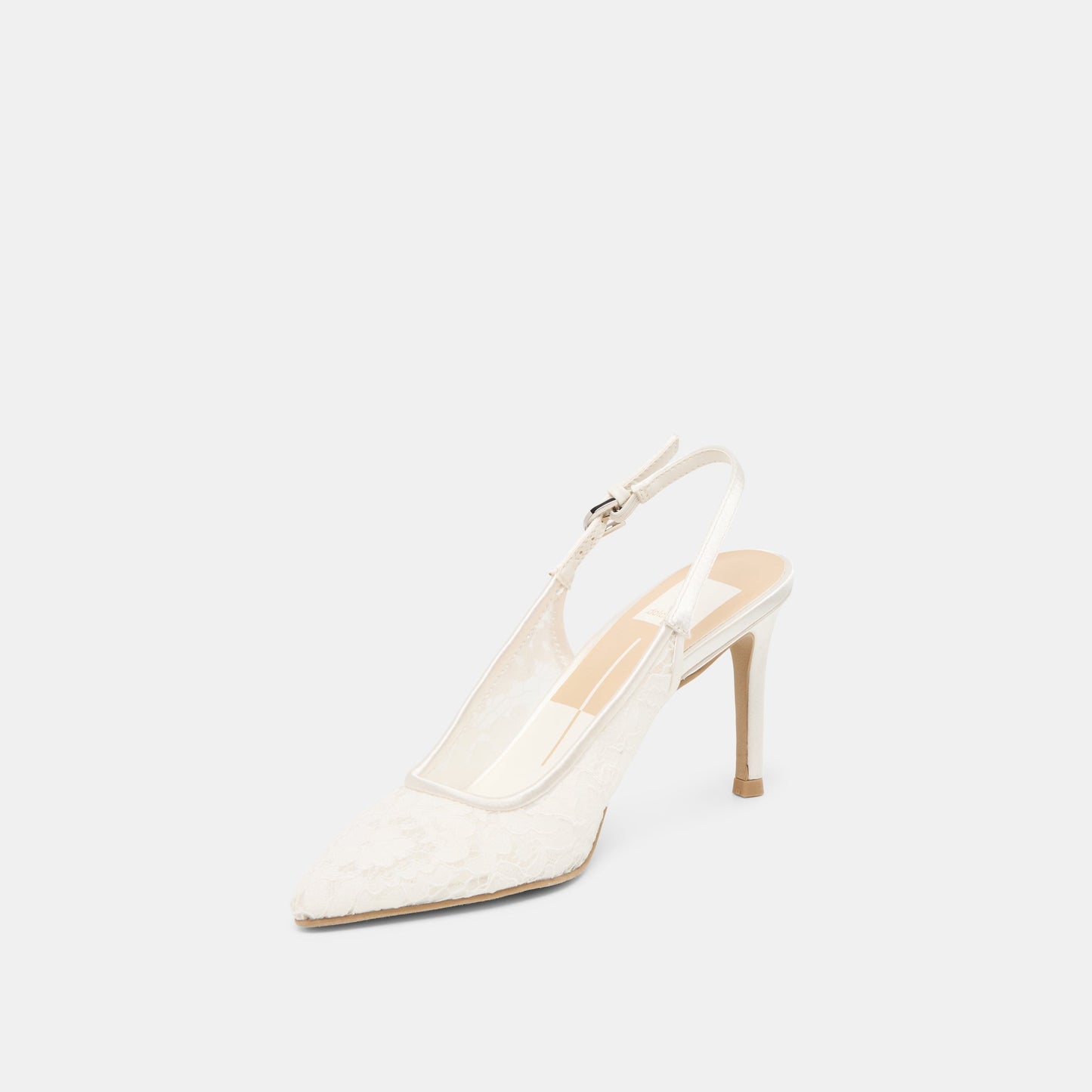 Yami True White Lace Heels Dolce Vita