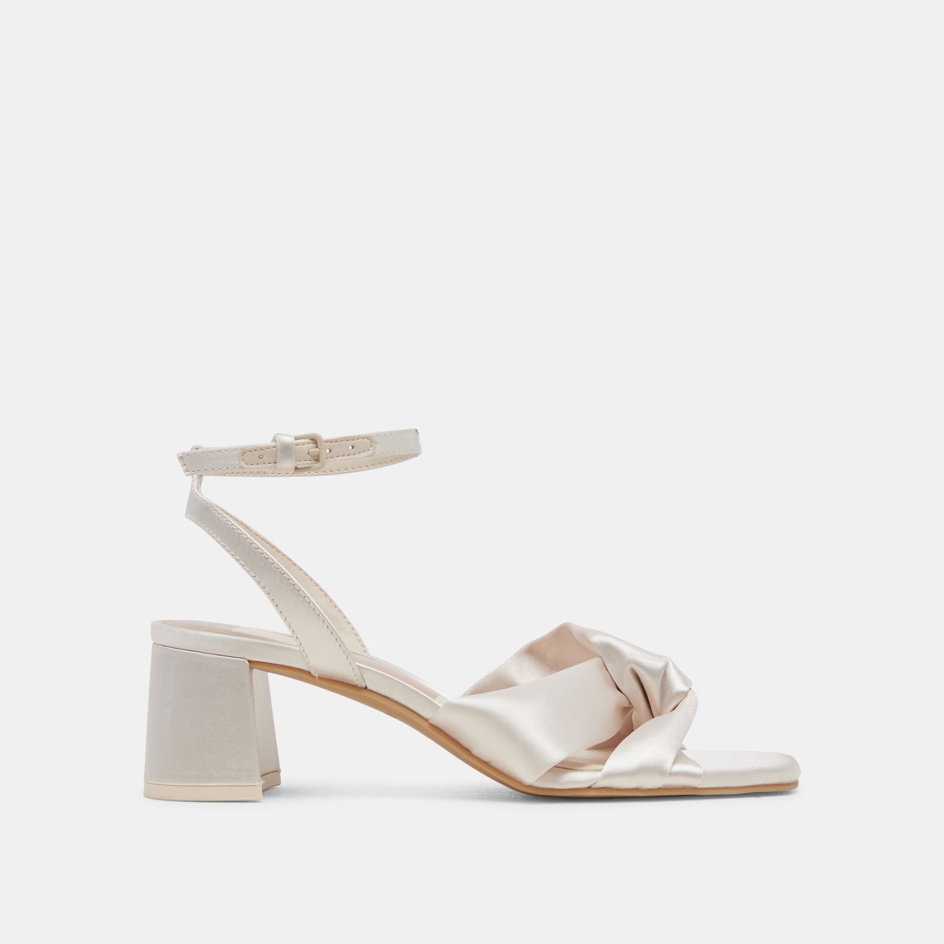 Brenna Ivory Satin Heels Dolce Vita