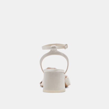 Brenna Ivory Satin Heels Dolce Vita