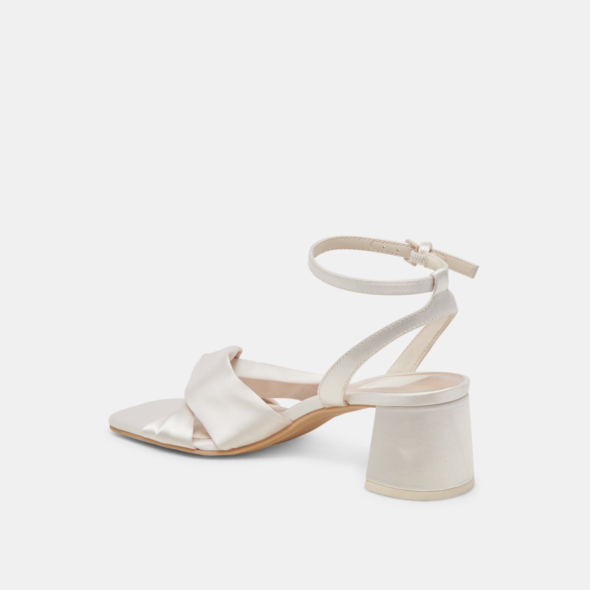 Brenna Ivory Satin Heels Dolce Vita
