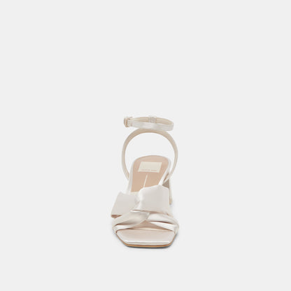 Brenna Ivory Satin Heels Dolce Vita