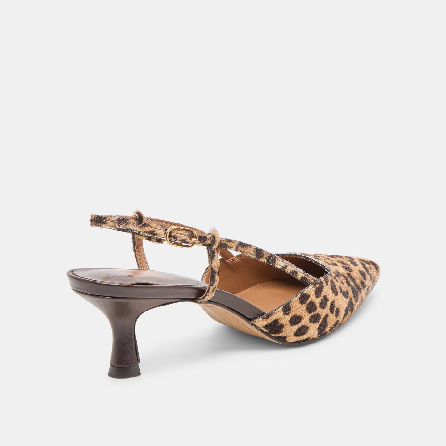 Odela Dk Leopard Calf Hair Heels Dolce Vita