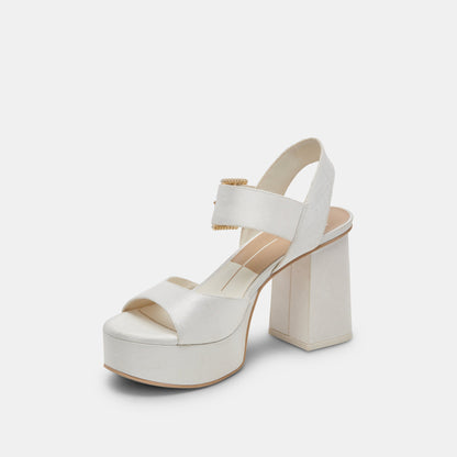 Bobby Pearl White Pearl Heels Dolce Vita