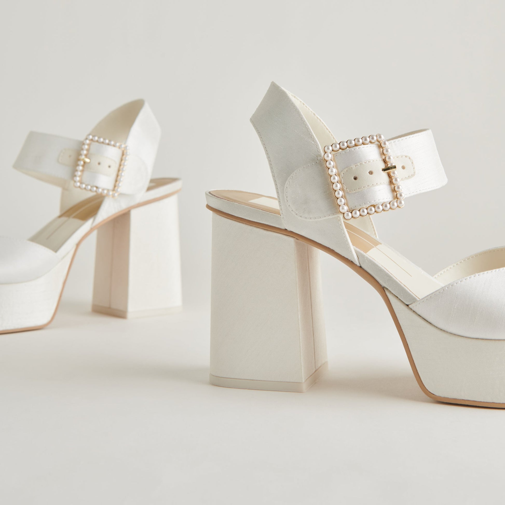 Bobby Pearl White Pearl Heels Dolce Vita