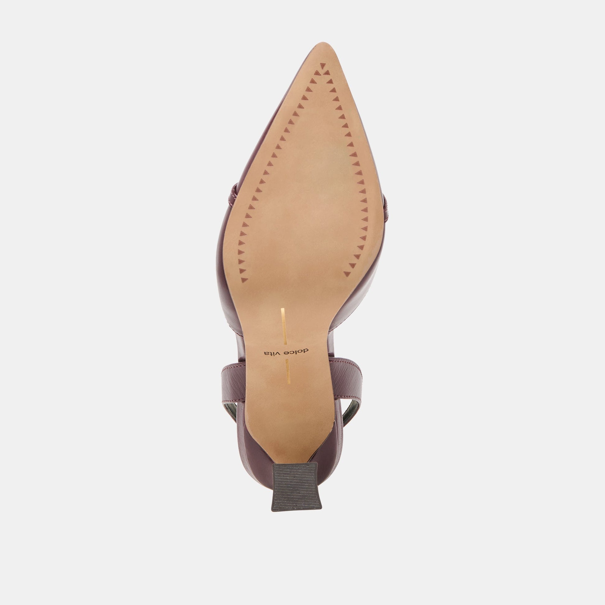 Malik Cranberry Crinkle Patent Heels Dolce Vita