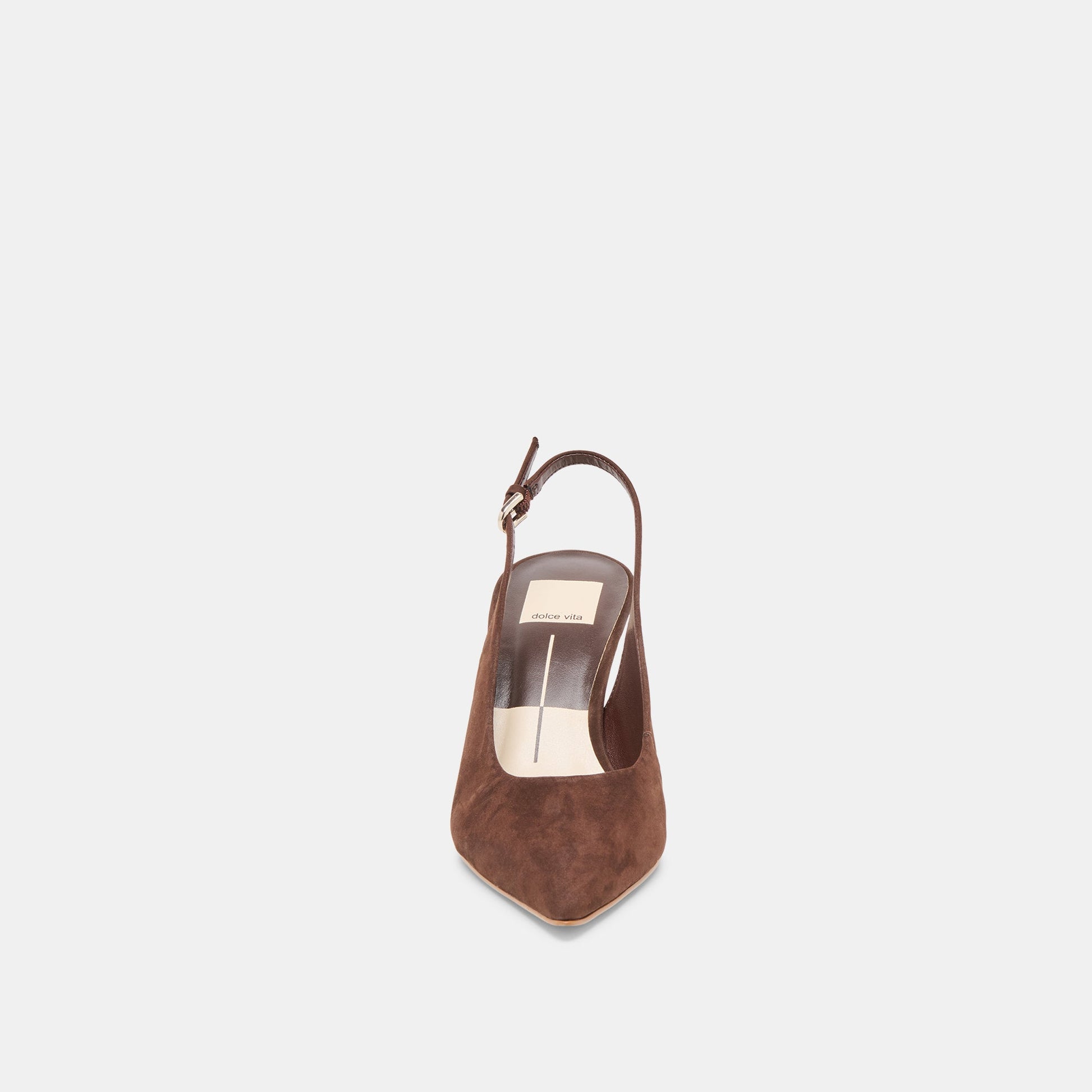 Elasi Dk Brown Nubuck Heels Dolce Vita