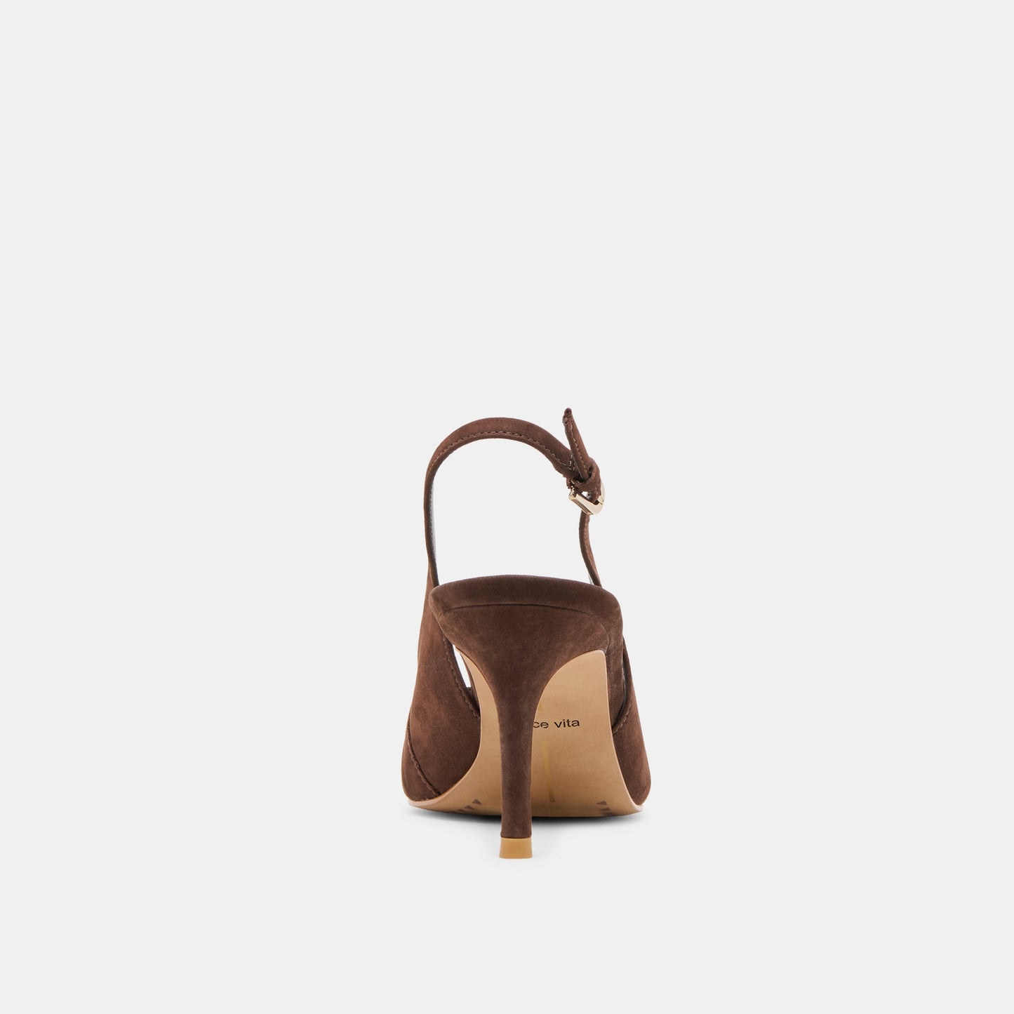 Elasi Dk Brown Nubuck Heels Dolce Vita