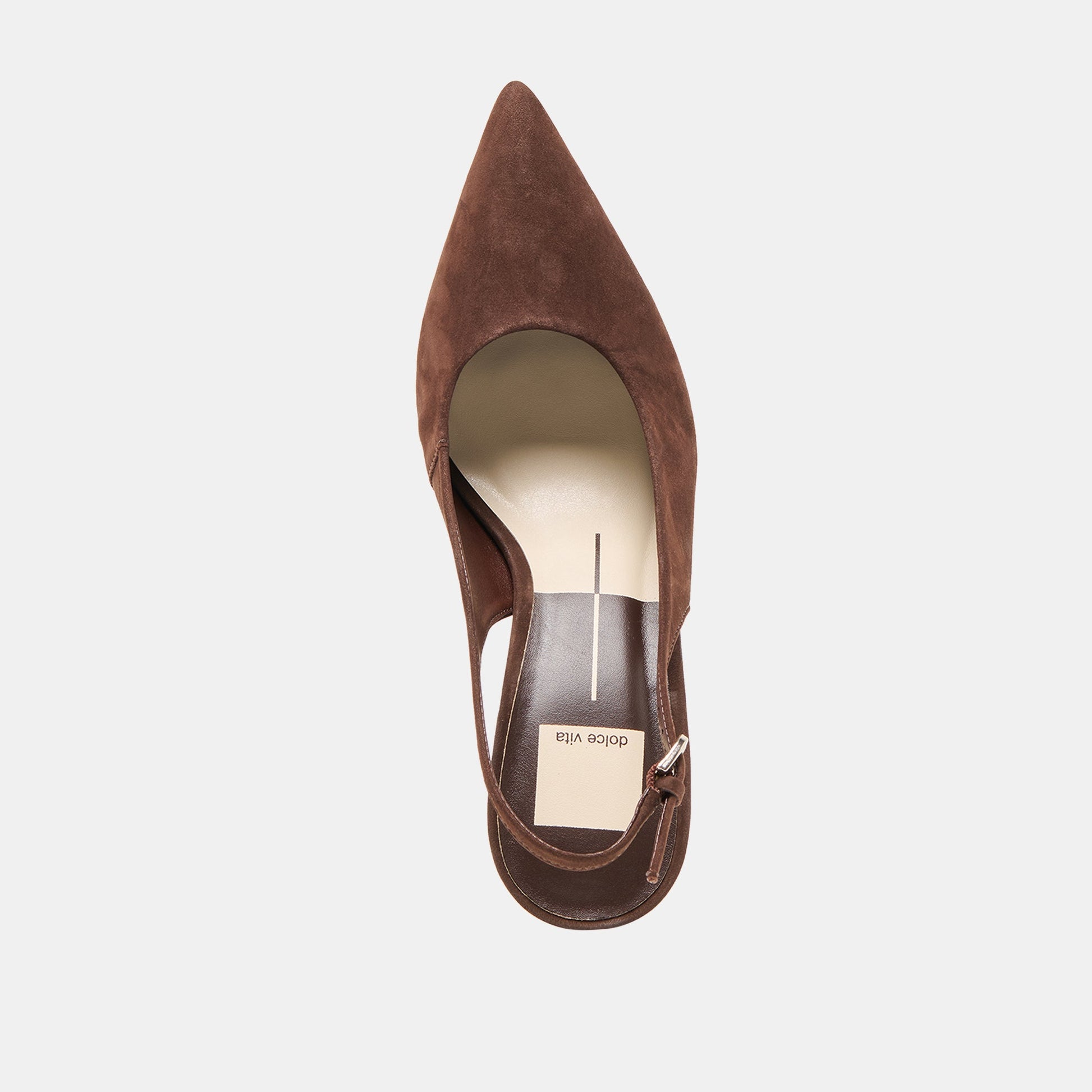 Elasi Dk Brown Nubuck Heels Dolce Vita