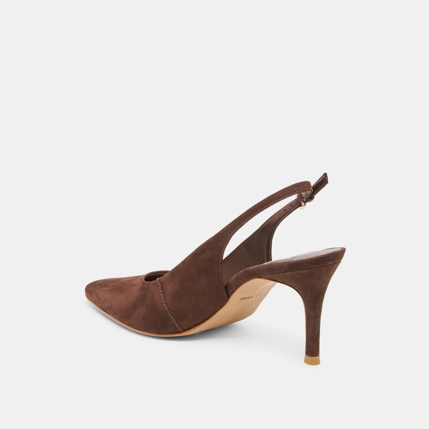 Elasi Dk Brown Nubuck Heels Dolce Vita