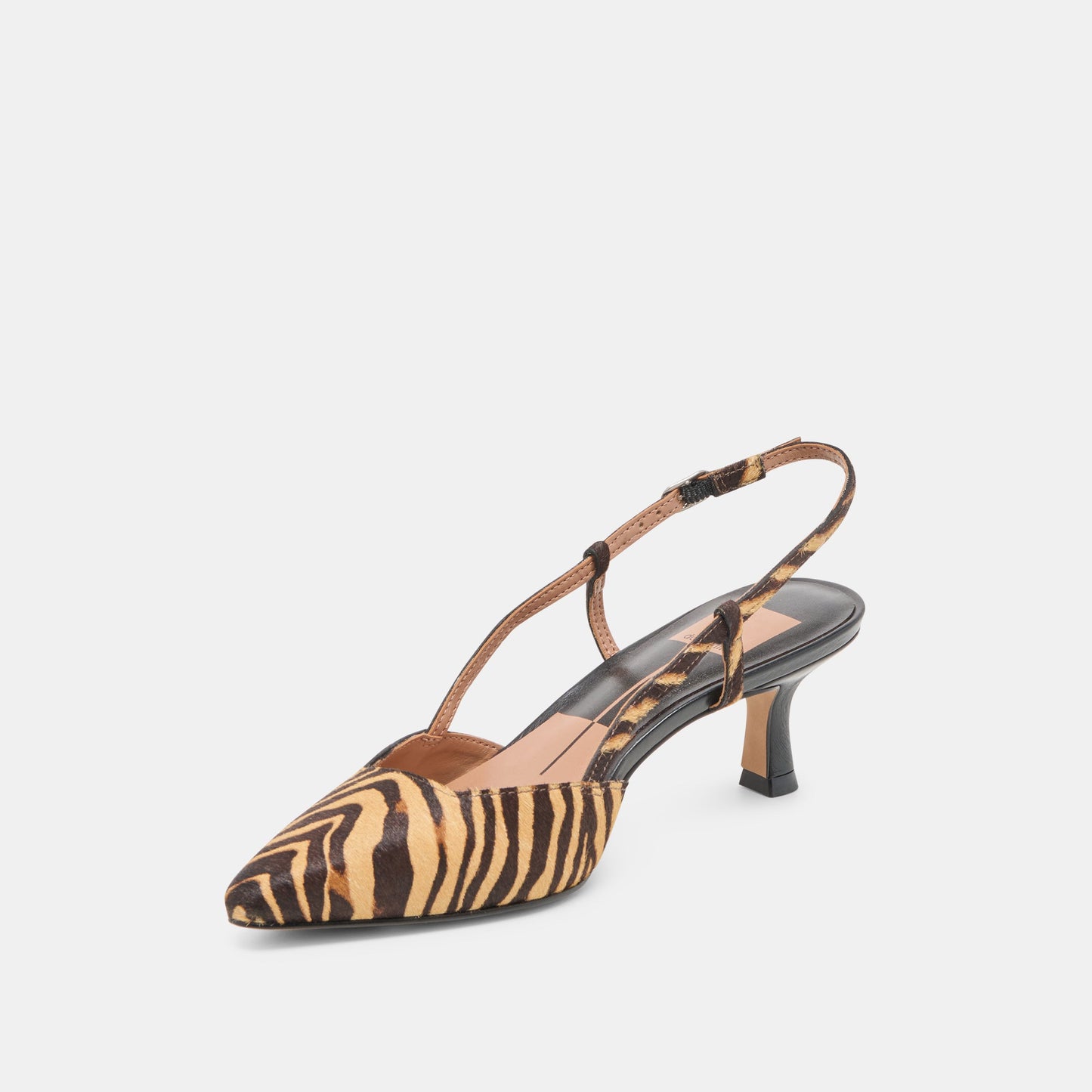 Odela Tiger Calf Hair Heels Dolce Vita
