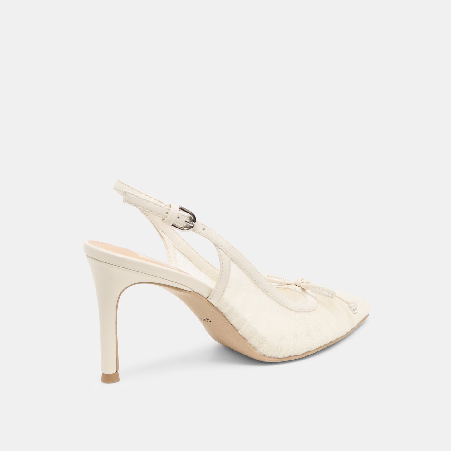 Yela White Tulle Heels Dolce Vita