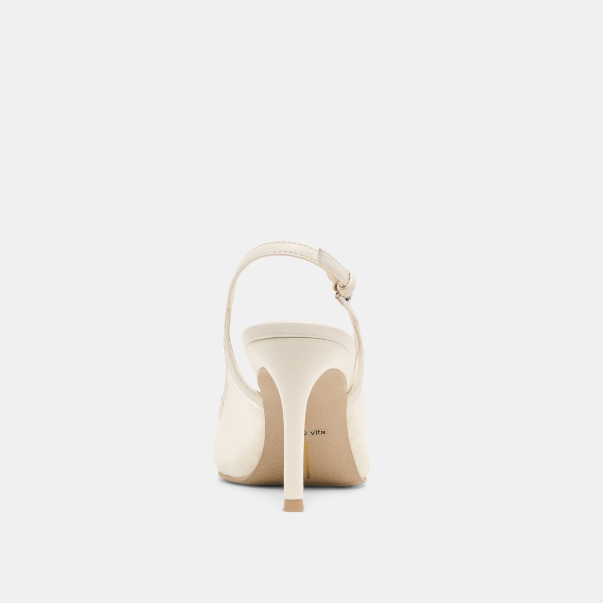 Yela White Tulle Heels Dolce Vita