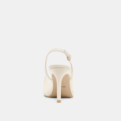 Yela White Tulle Heels Dolce Vita