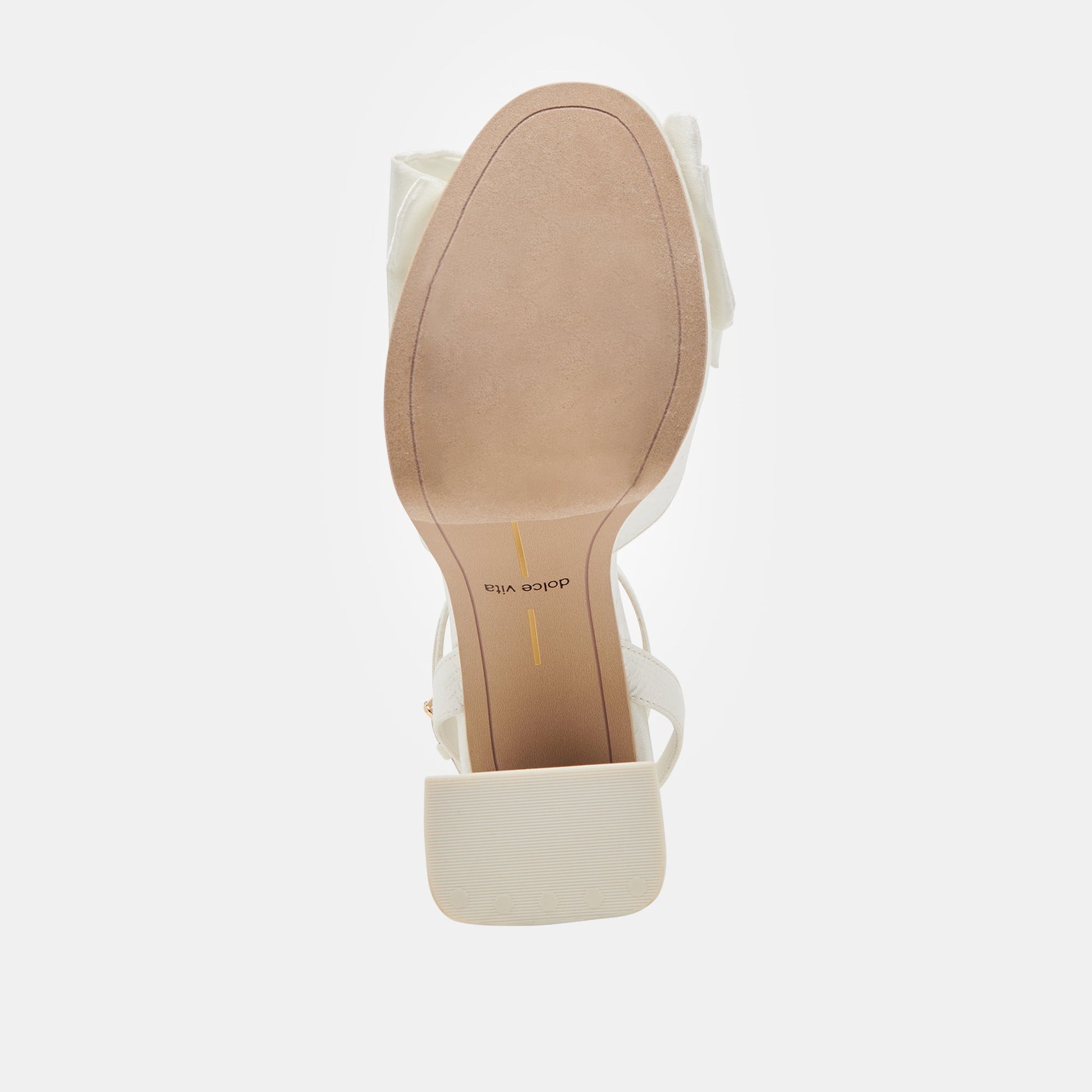 PATTON HEELS IVORY SATIN Dolce Vita