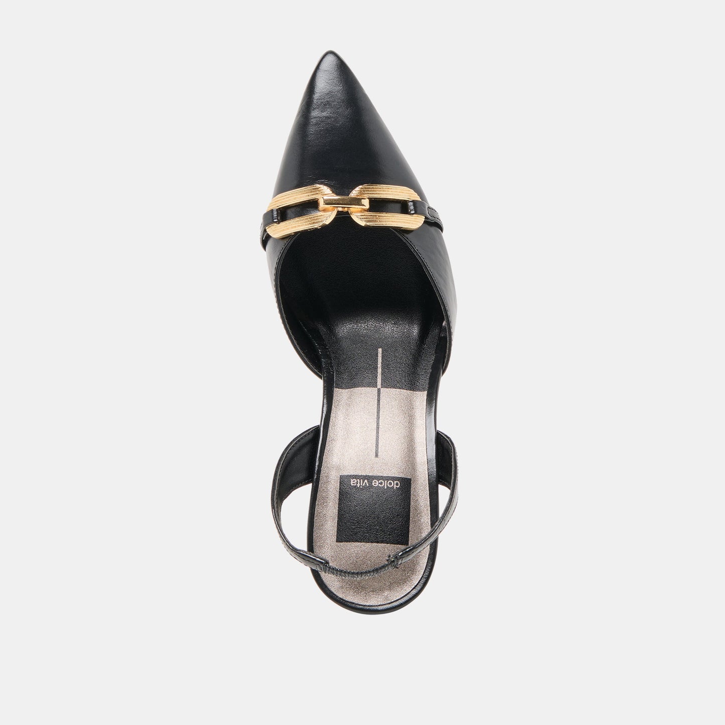 Malik Midnight Crinkle Patent Heels Dolce Vita