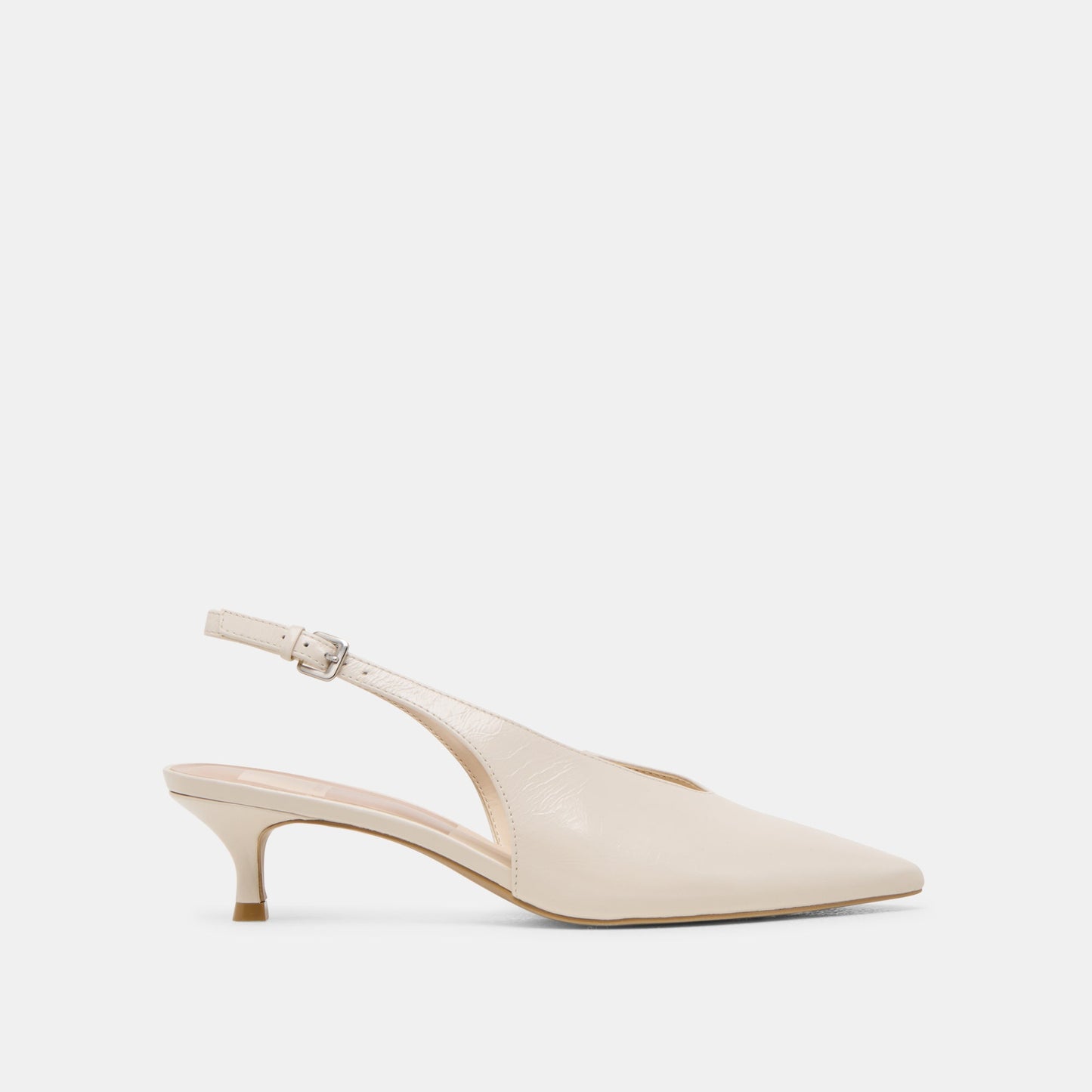 ALENNA HEELS BONE CRINKLE PATENT Dolce Vita