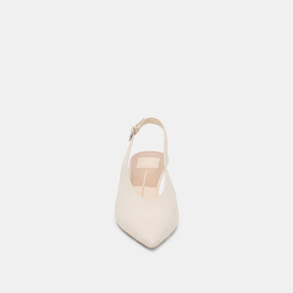 ALENNA HEELS BONE CRINKLE PATENT Dolce Vita