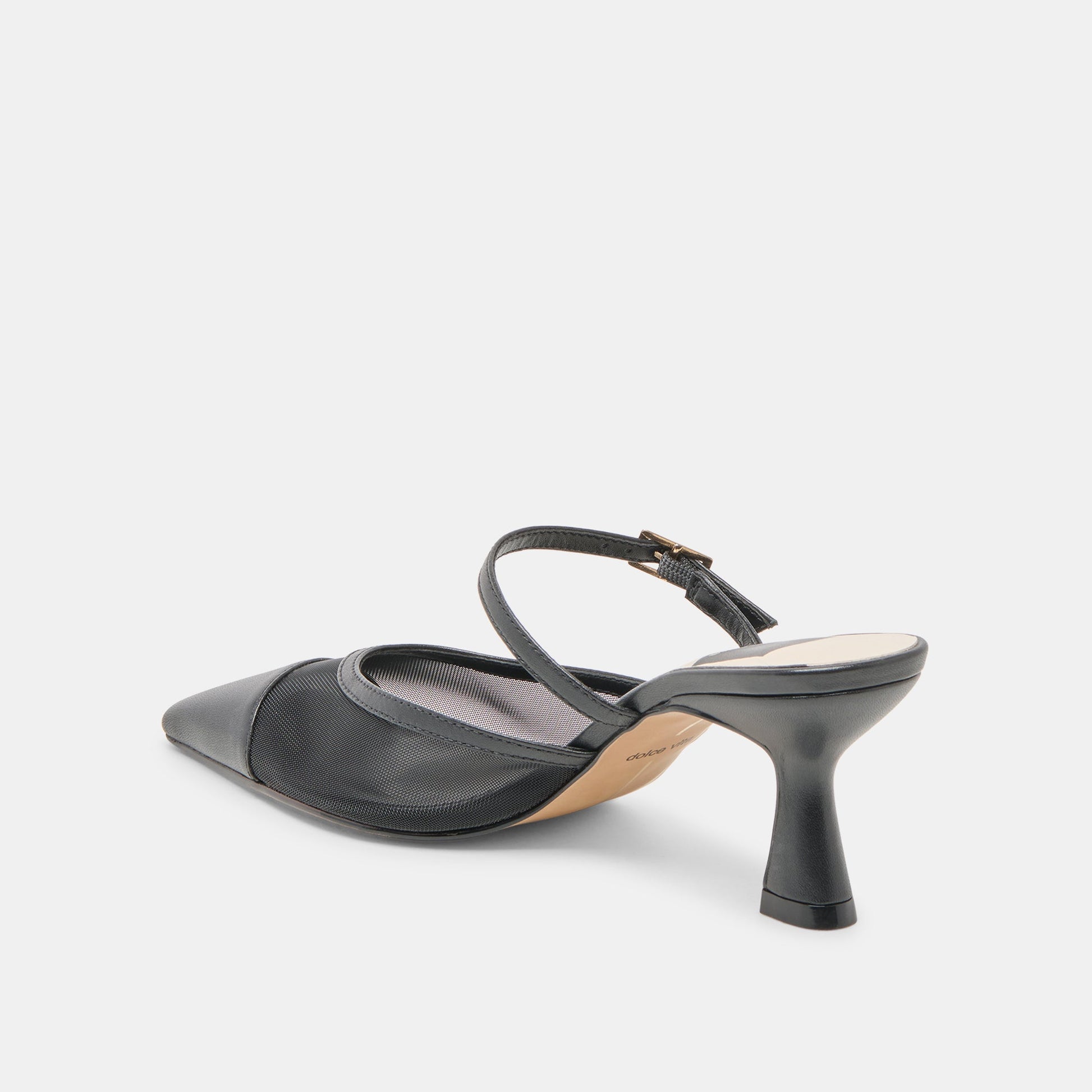 Loyd Onyx Mesh Heels Dolce Vita