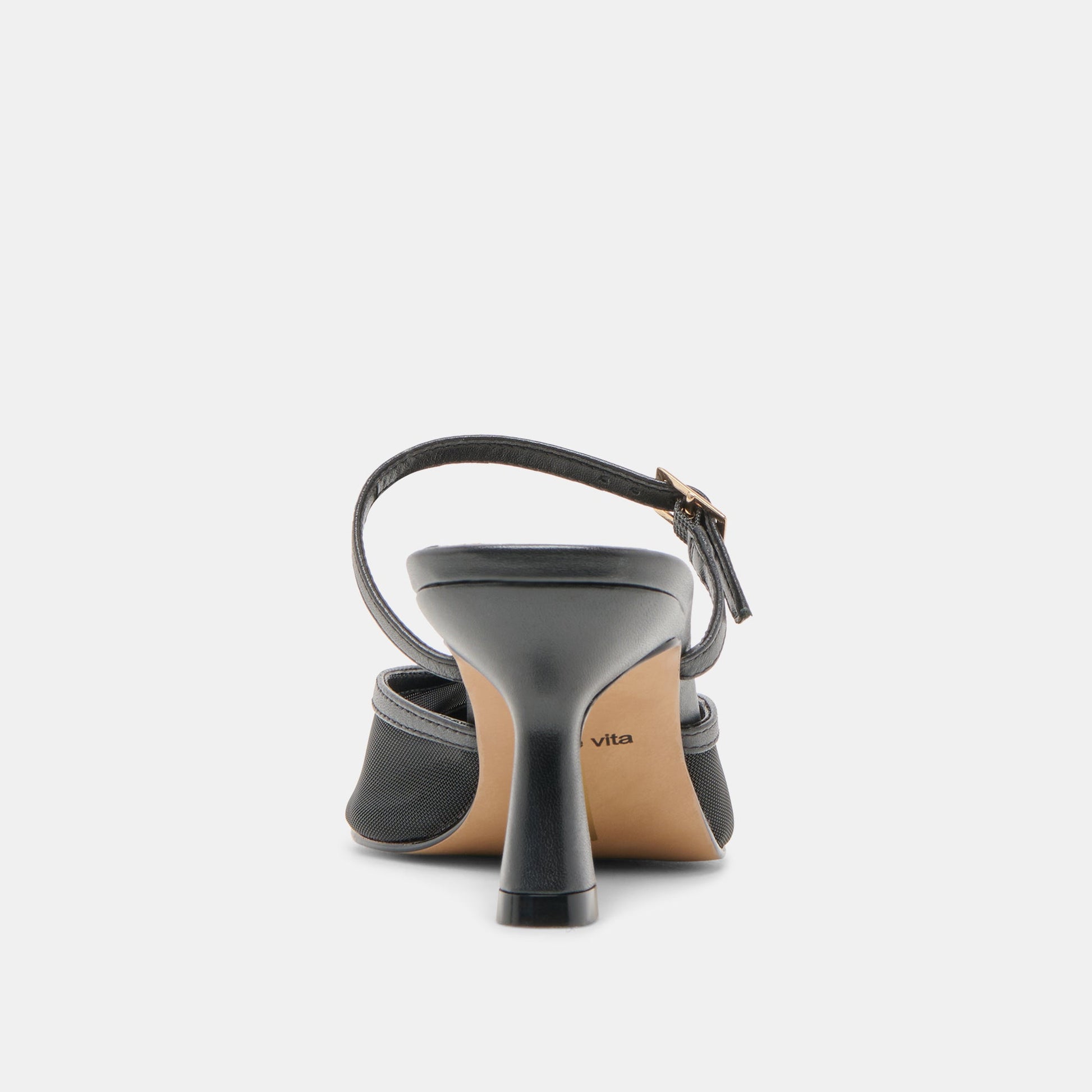 Loyd Onyx Mesh Heels Dolce Vita