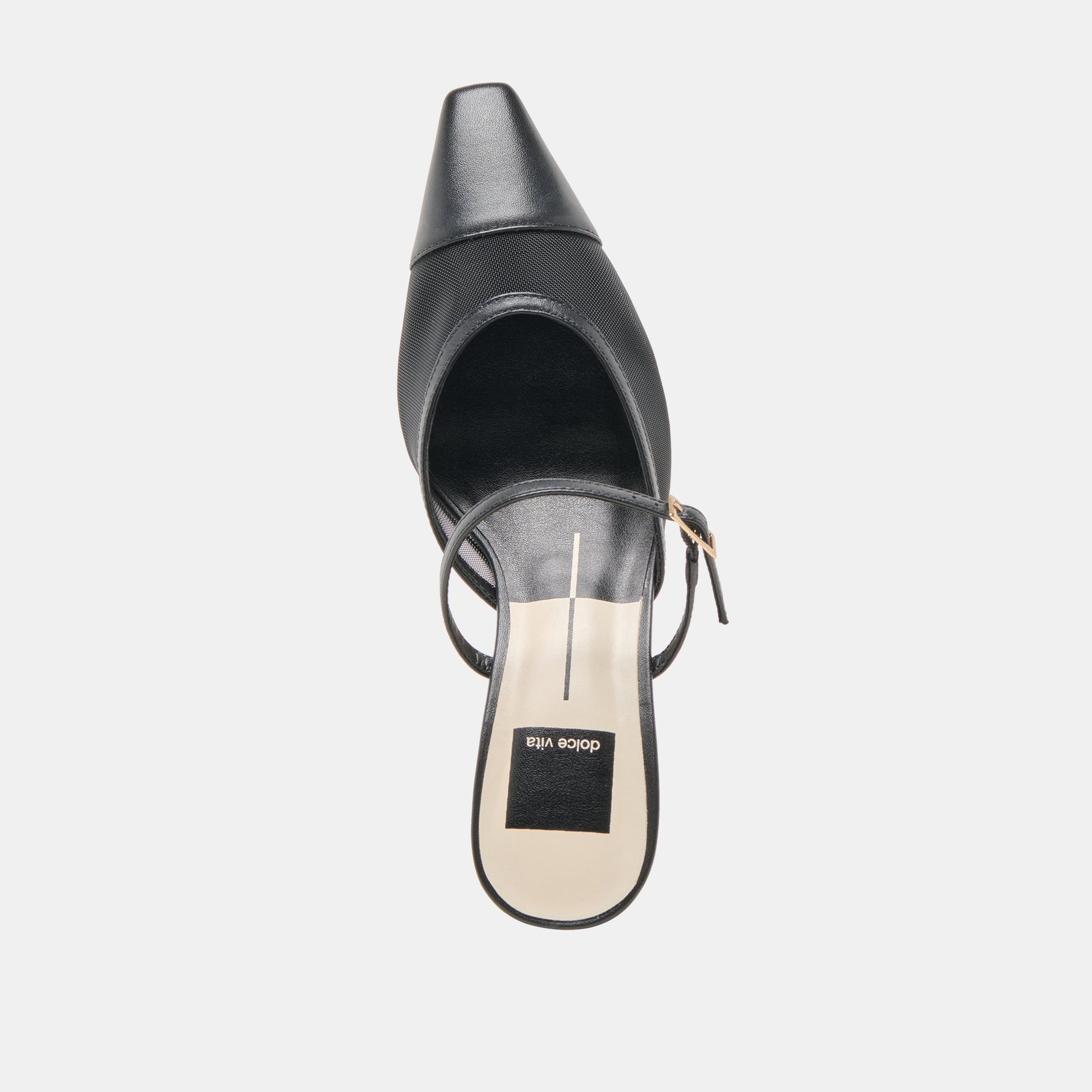 Loyd Onyx Mesh Heels Dolce Vita