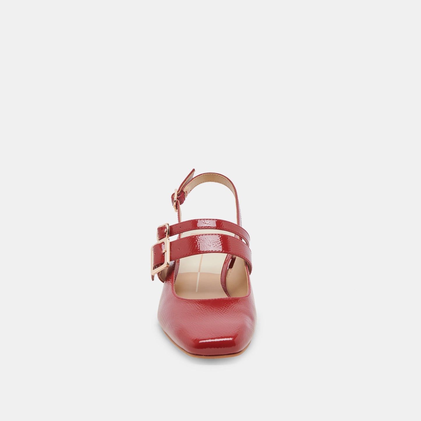 PATZY HEELS CRIMSON CRINKLE PATENT LEATHER Dolce Vita