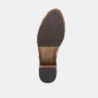 CAMYN HEELS BROWN LEATHER Dolce Vita