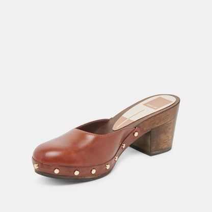 CAMYN HEELS BROWN LEATHER Dolce Vita