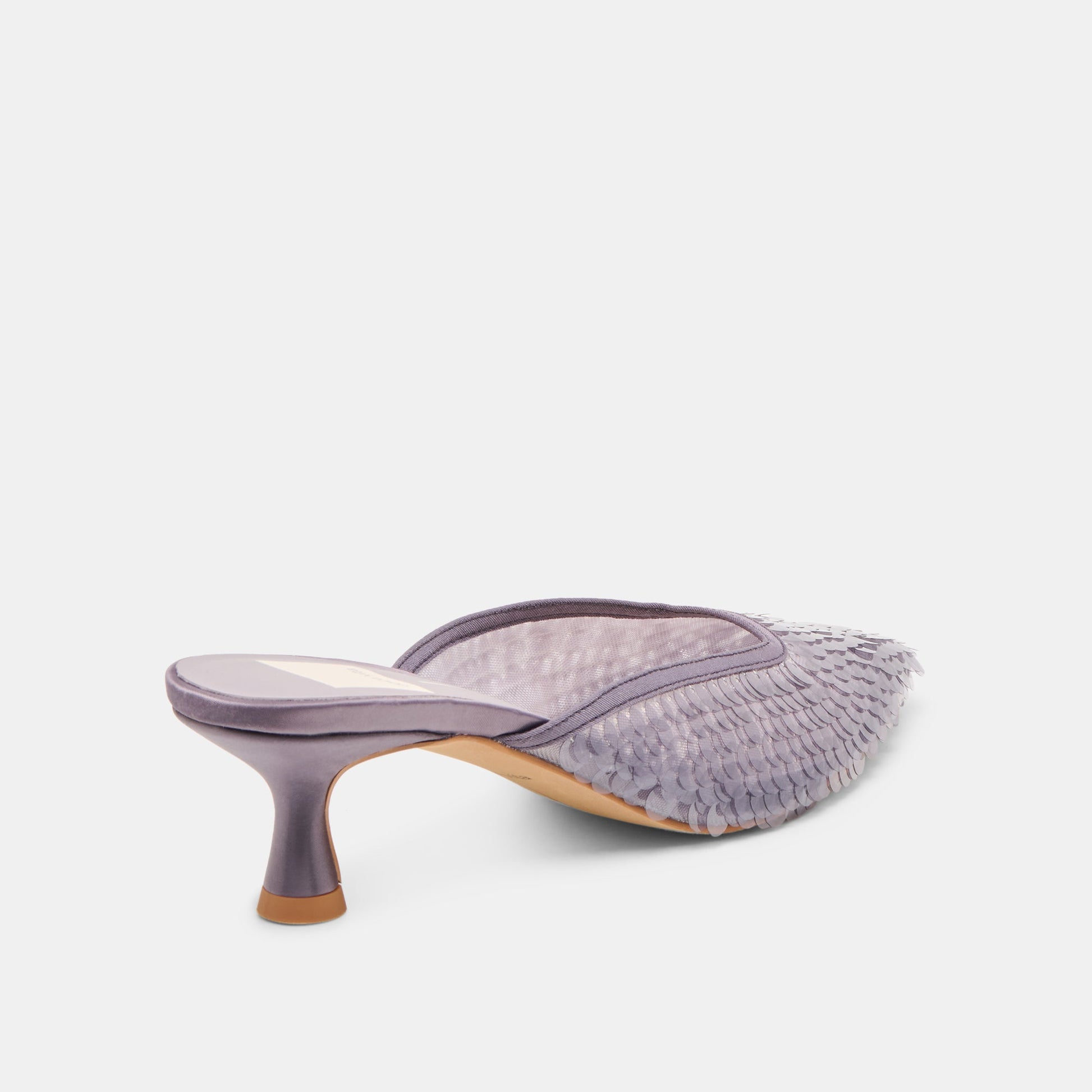 Cleo Smoke Sequin Heels Dolce Vita