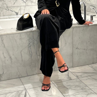 MANJI HEELS MIDNIGHT PATENT LEATHER Dolce Vita