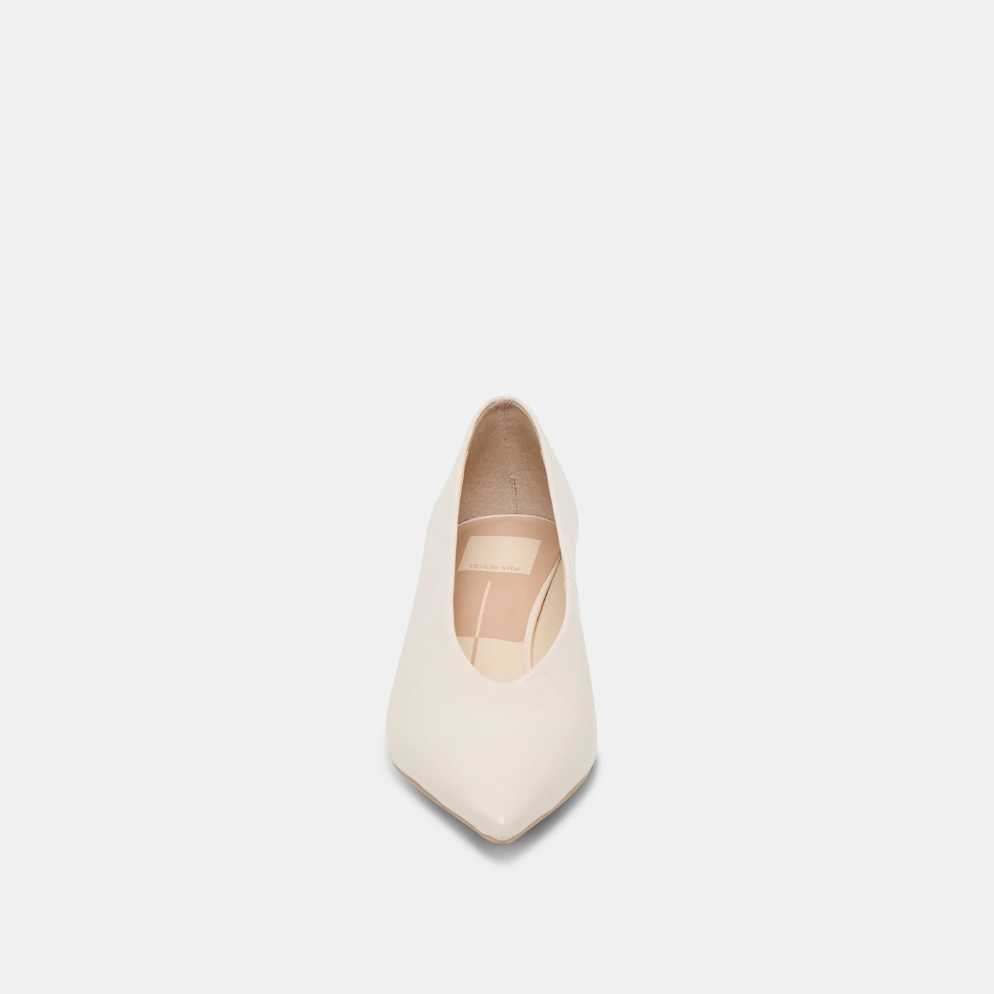 ALWYN HEELS BONE CRINKLE PATENT Dolce Vita