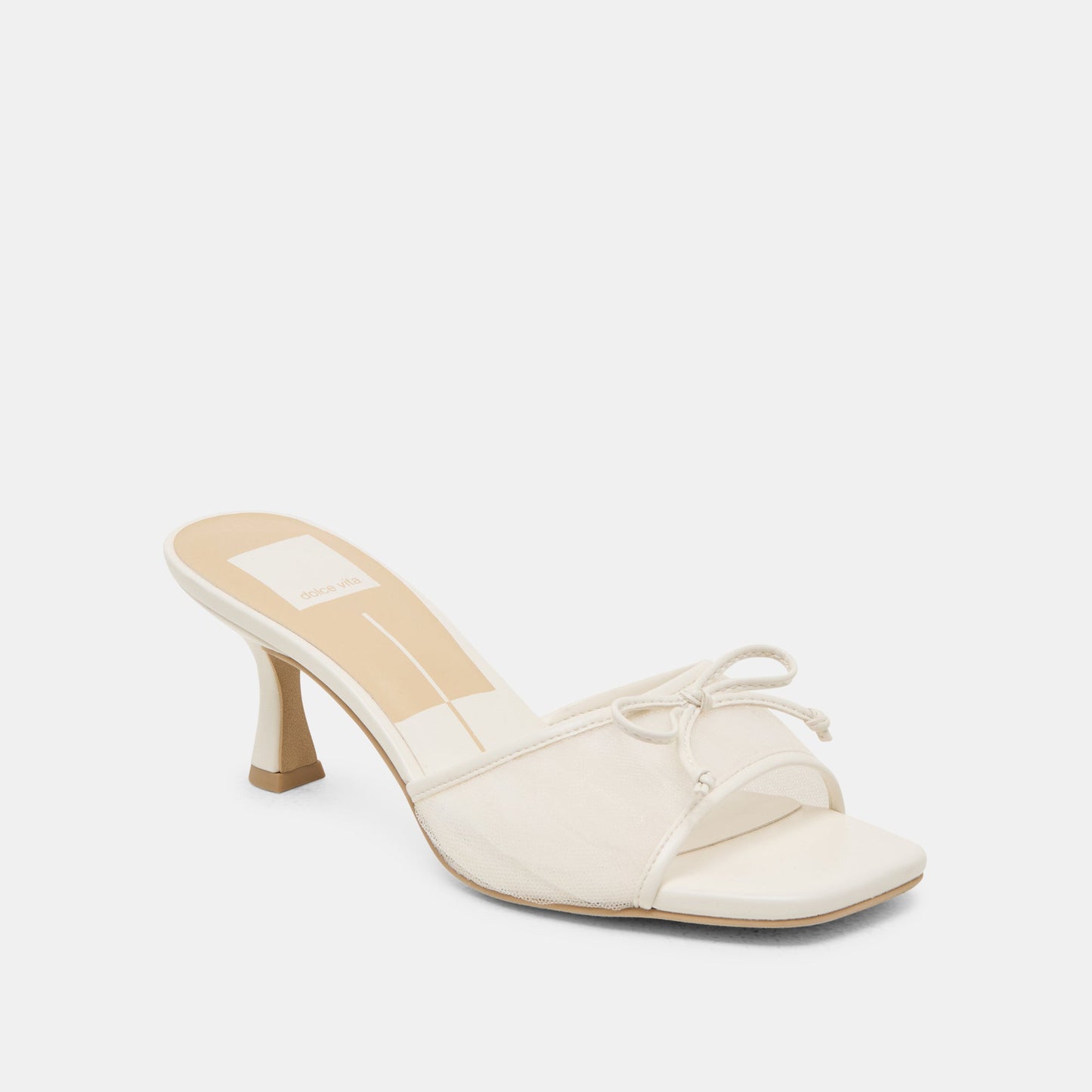 Galen White Tulle Heels Dolce Vita