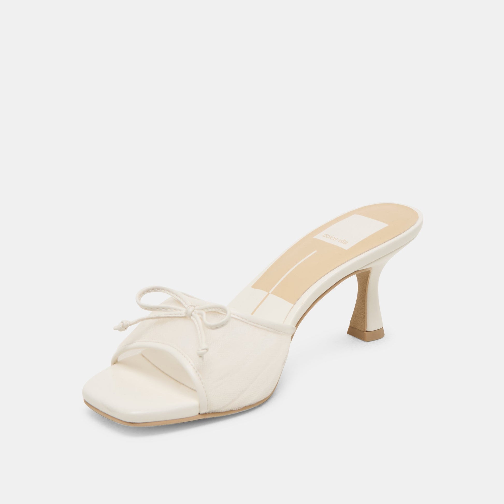 Galen White Tulle Heels Dolce Vita