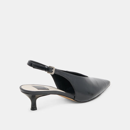 ALENNA HEELS MIDNIGHT CRINKLE PATENT Dolce Vita