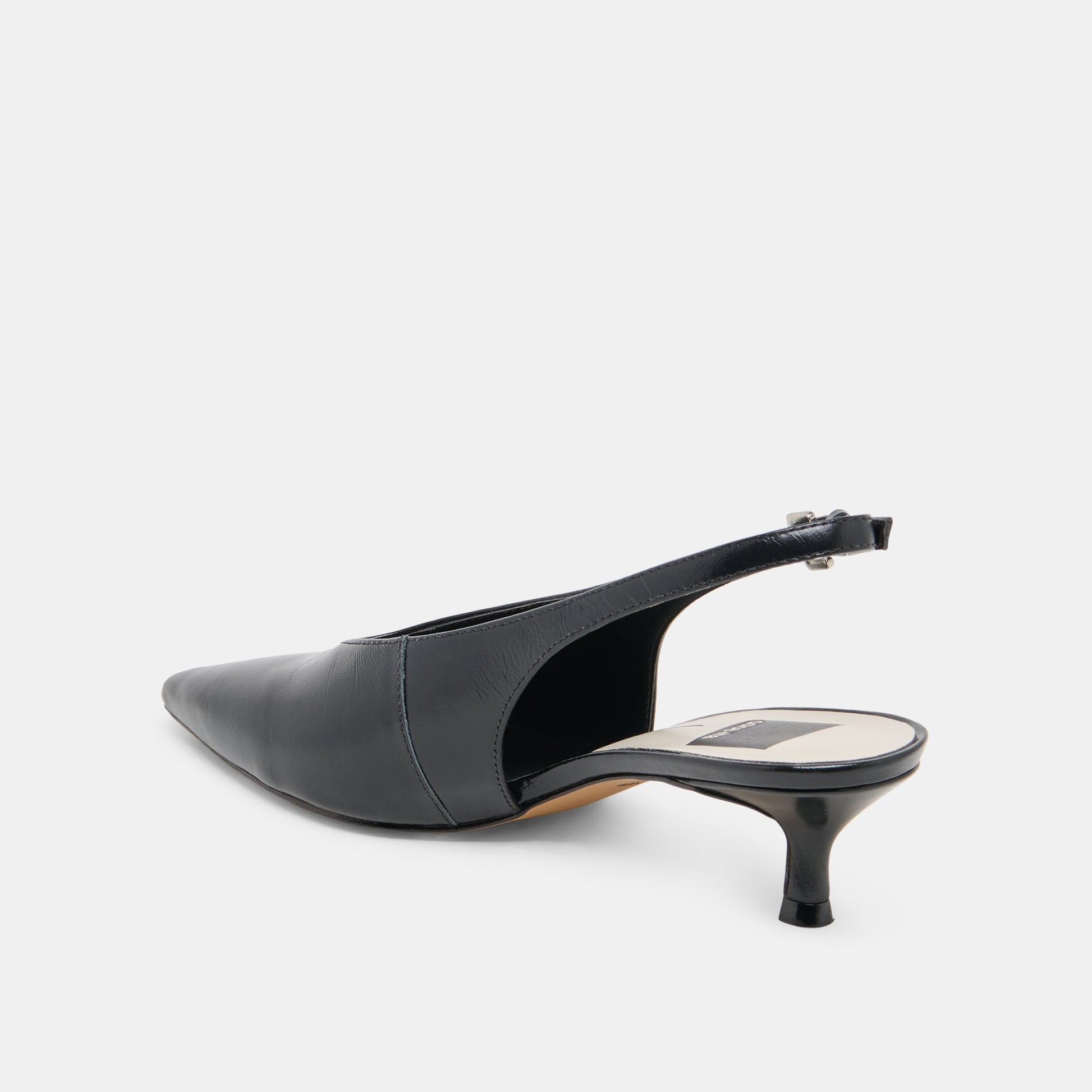 ALENNA HEELS MIDNIGHT CRINKLE PATENT Dolce Vita