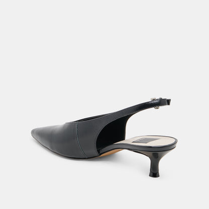 ALENNA HEELS MIDNIGHT CRINKLE PATENT Dolce Vita