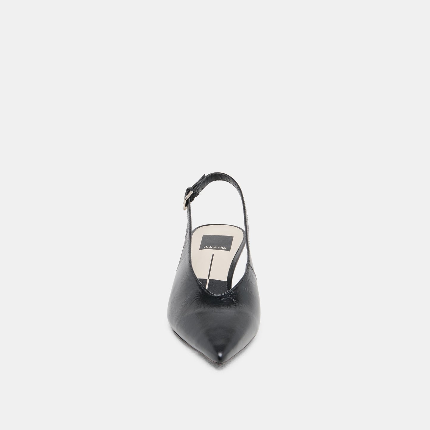 ALENNA HEELS MIDNIGHT CRINKLE PATENT Dolce Vita