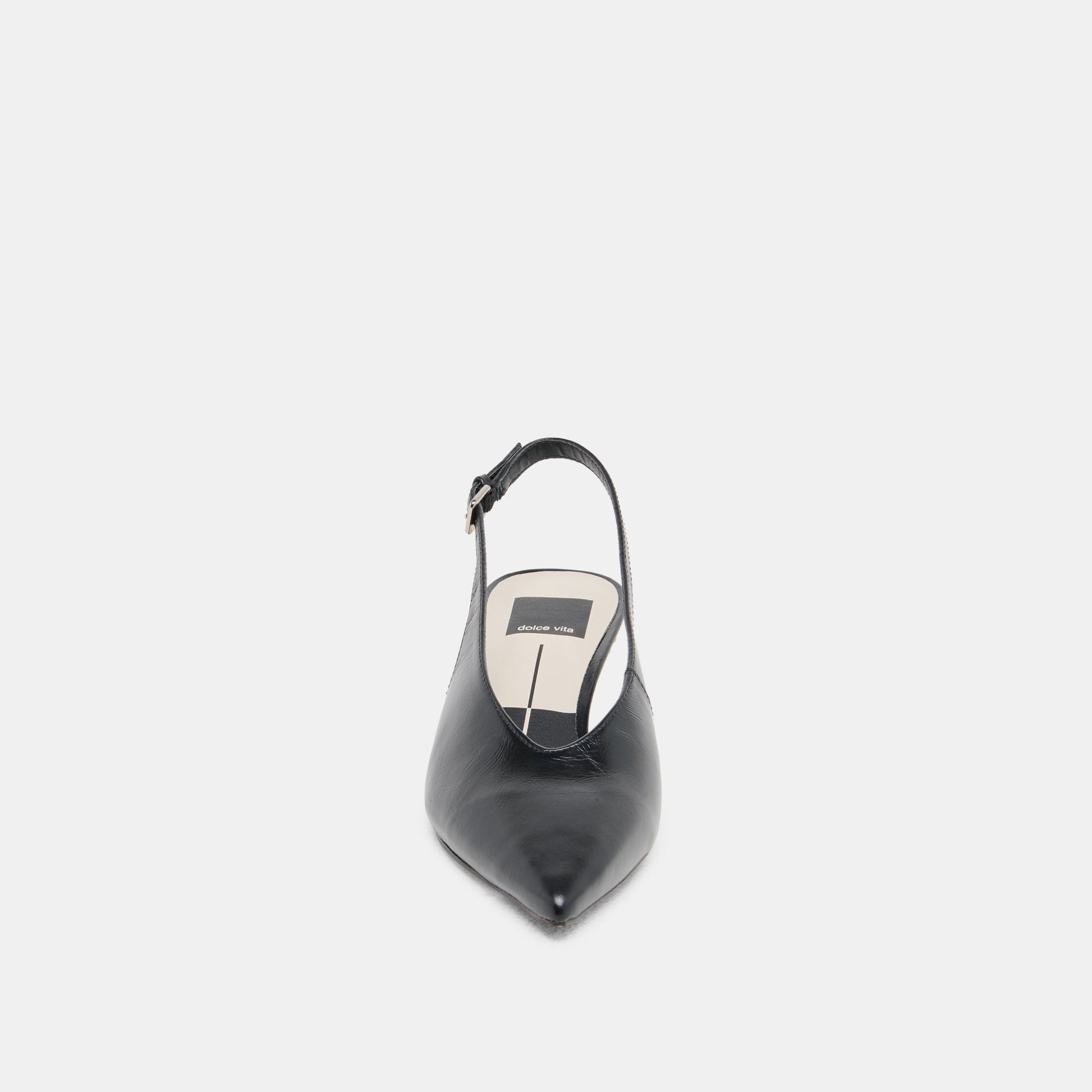 ALENNA HEELS MIDNIGHT CRINKLE PATENT Dolce Vita