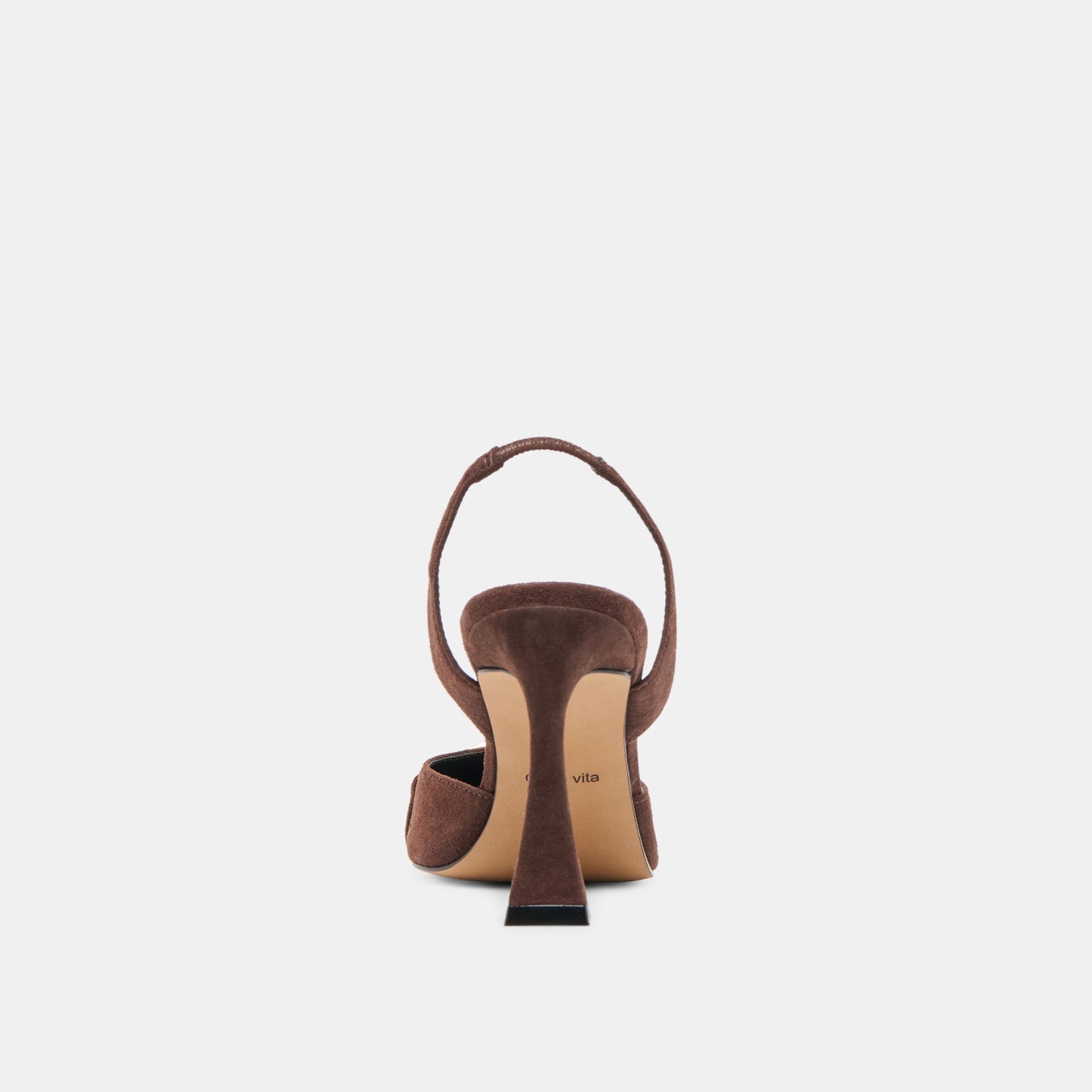 Malik Mahogany Nubuck Heels Dolce Vita