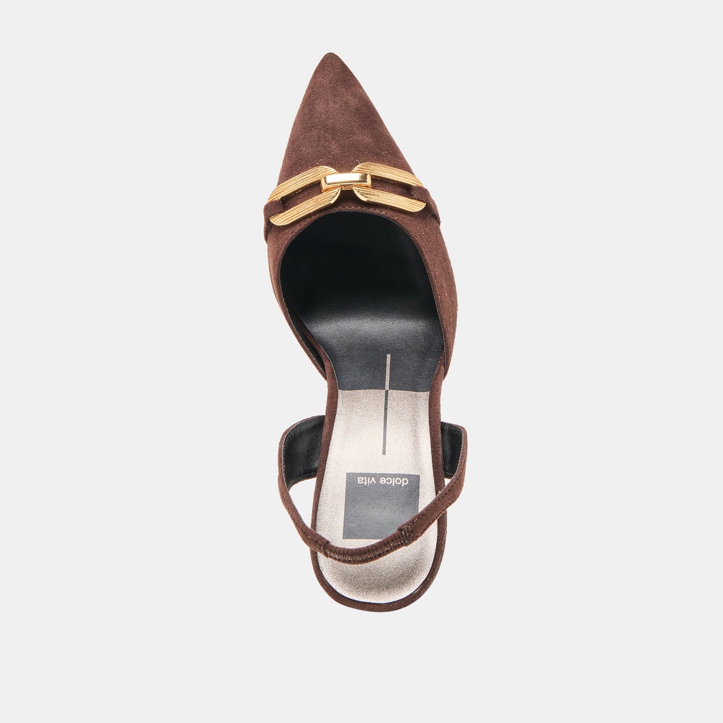 Malik Mahogany Nubuck Heels Dolce Vita